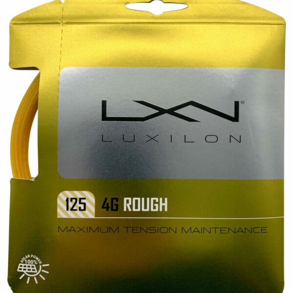 Luxilon 4G Rough Tennis String - Set