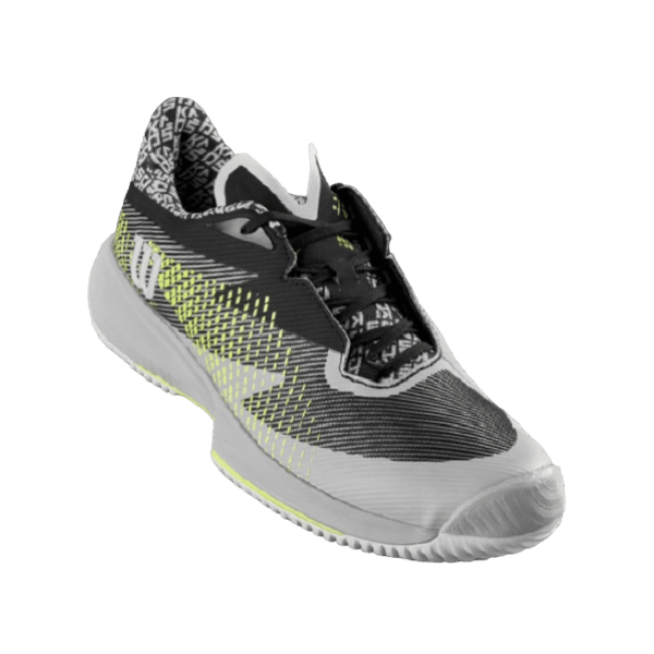 Mens Kaos Swift 1.5 Pearl / Safety Yellow / Black Tennis Shoe